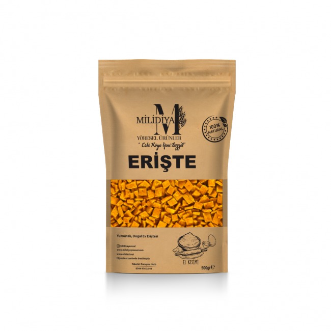 Kapya Biberli Çorbalık Erişte 500 GR