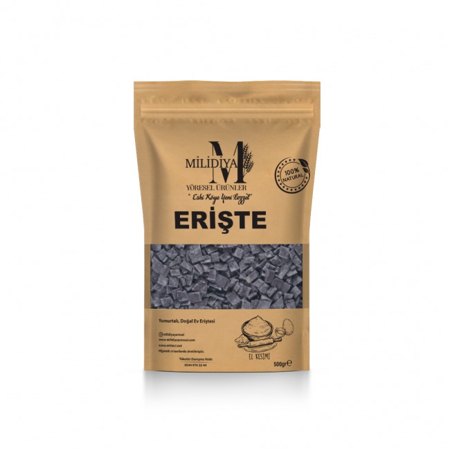 Mor Unlu Çorbalık Erişte 500 GR